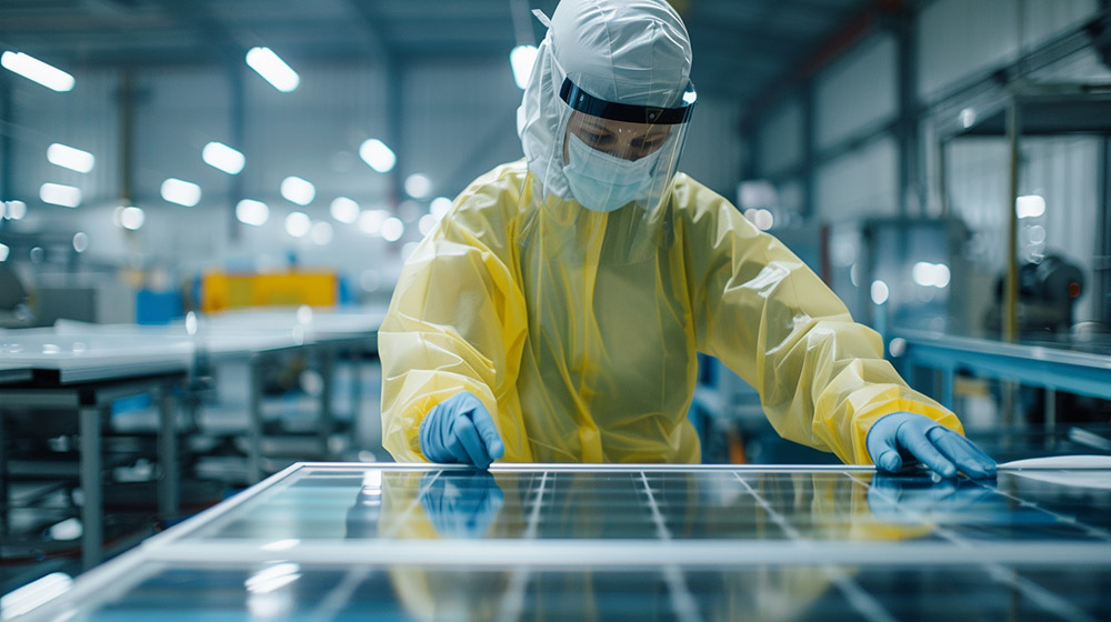 Manufacturing a Solar Panel